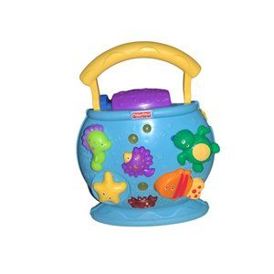 Fisher Price Ocean Wonders Deep Blue Sea Tote-a-Tune Fishbowl - toddler Toy